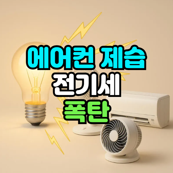 에어컨 제습 전기세 폭탄
