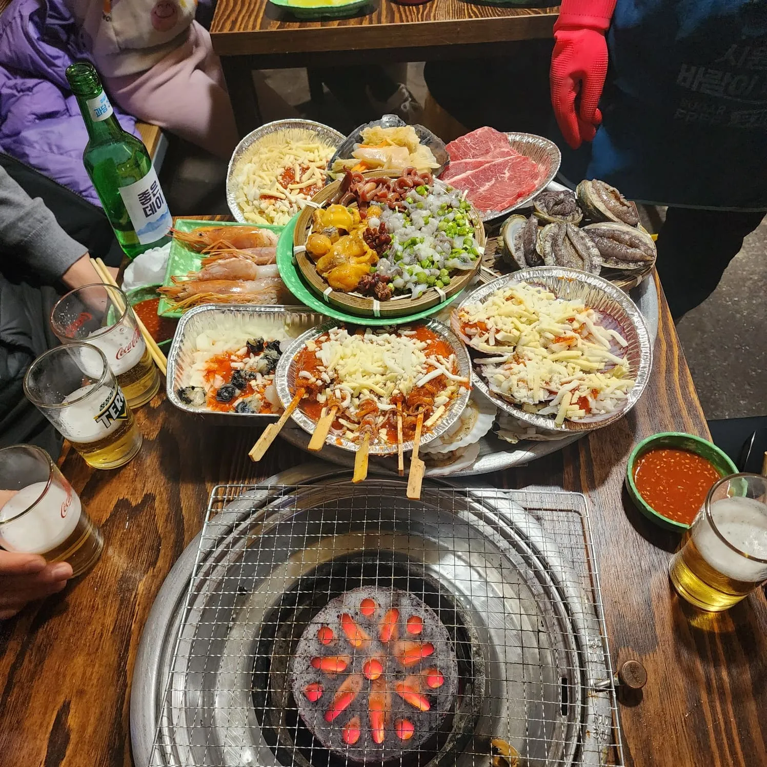 부산 송도 용궁구름다리와 숙이네