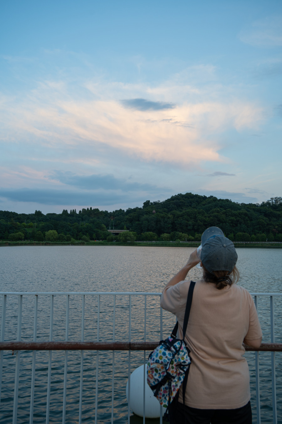신대호수 정겨운 다리