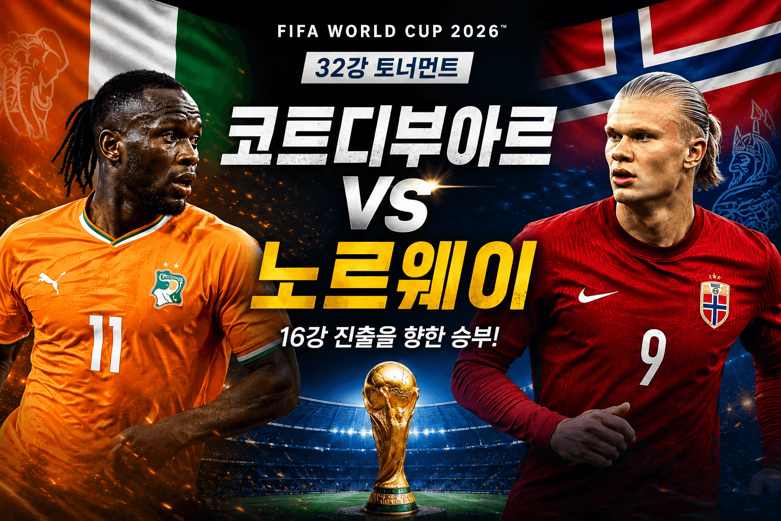 코트디부아르 vs 노르웨이