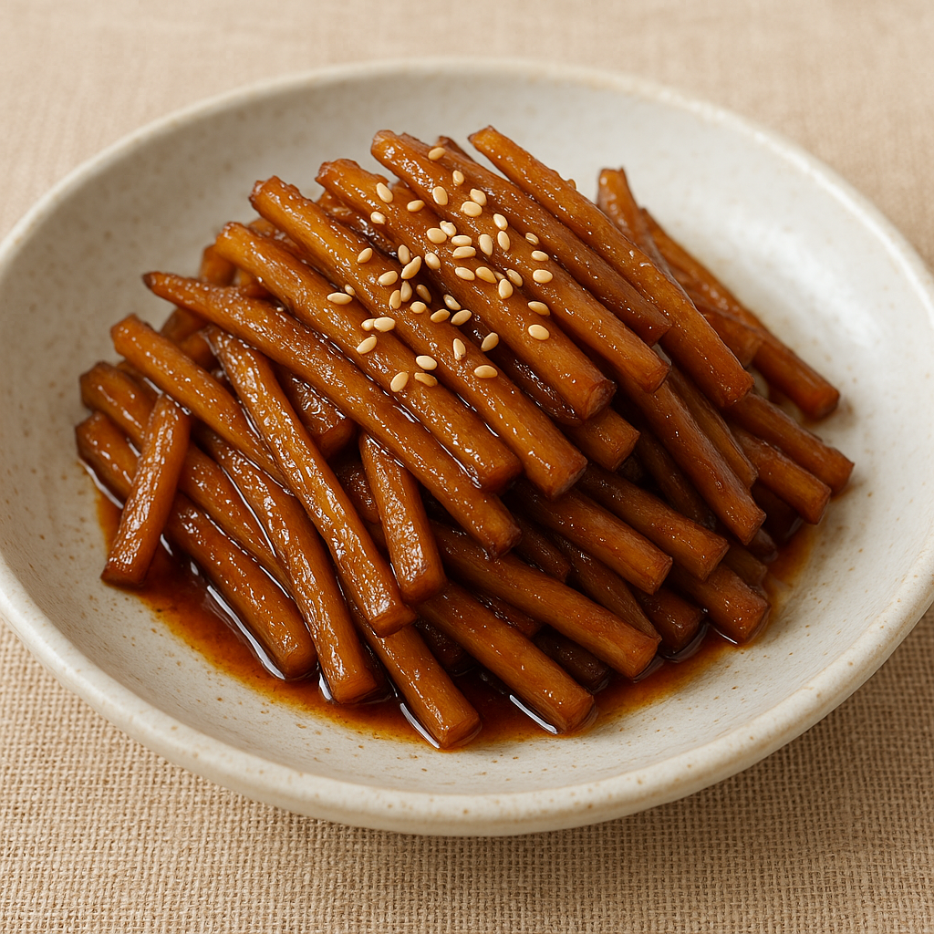 당뇨에도 좋은 우엉조림