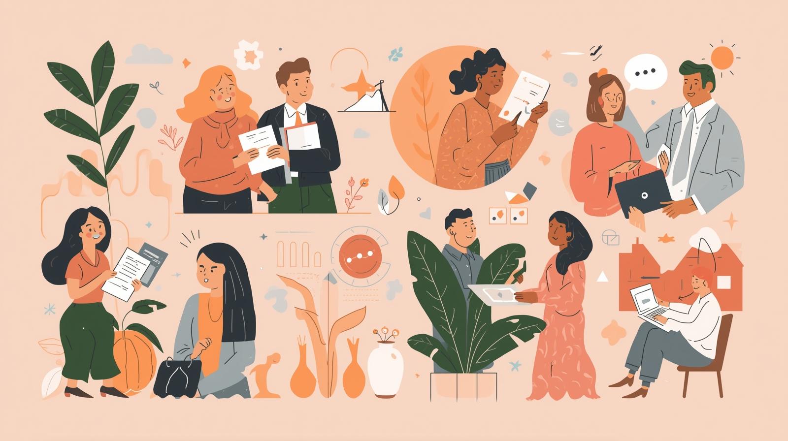 HR 채용 브랜딩 전략 관련 이미지