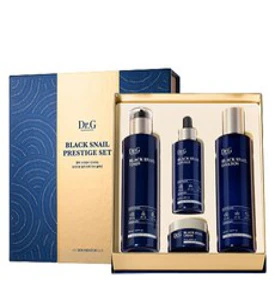 닥터지 블랙 스네일 프레스티지 토너 + 에멀전 + 앰플 + 크림 15ml 세트&#44; 1세트