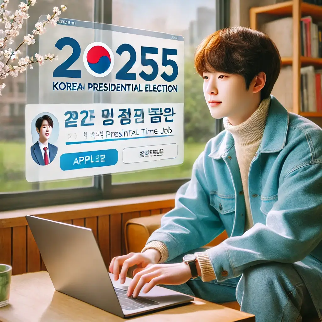 2025년 대통령 선거 알바 수당과 근무조건/ 근무시간&middot;급여