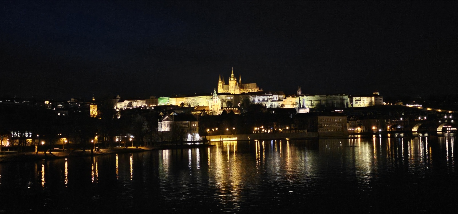 프라하성 야경