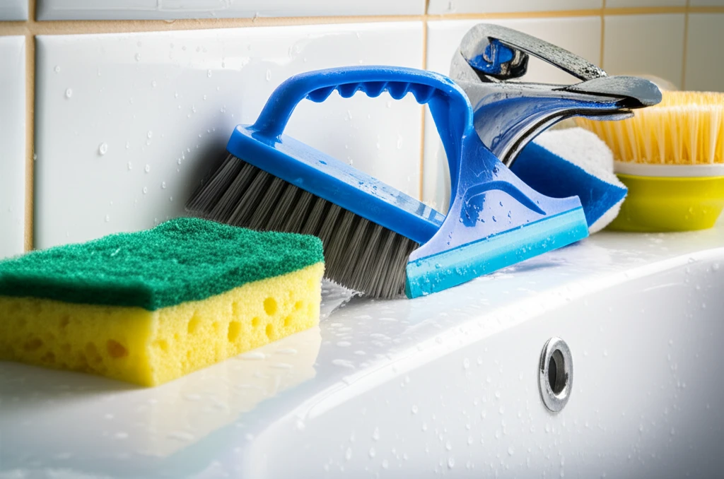 가성비 갑! 다이소 욕실 청소 도구 