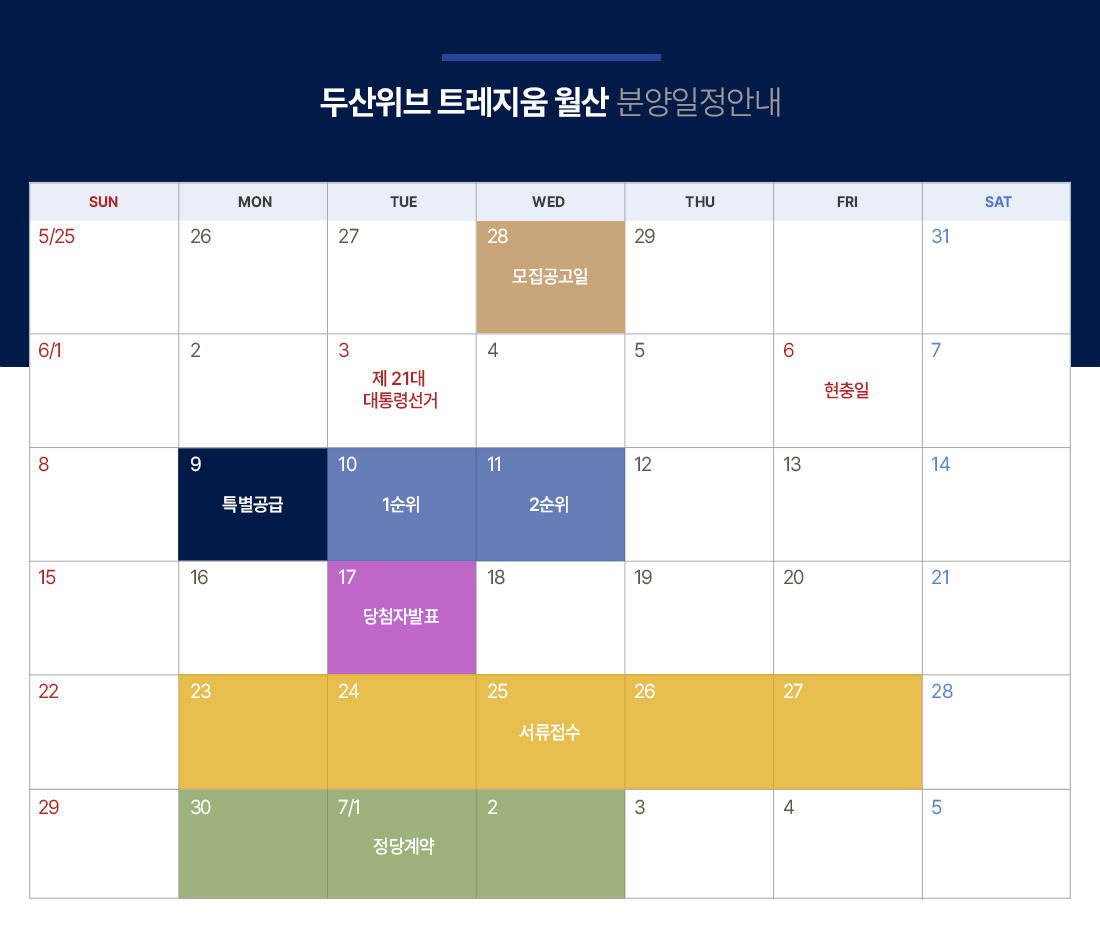 청약 일정