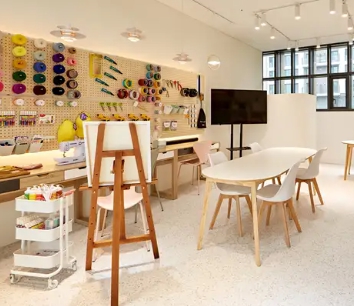 어린이 여름철 실내 놀이기구-아트 코너