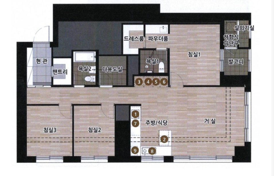 촉진3구역 평면도