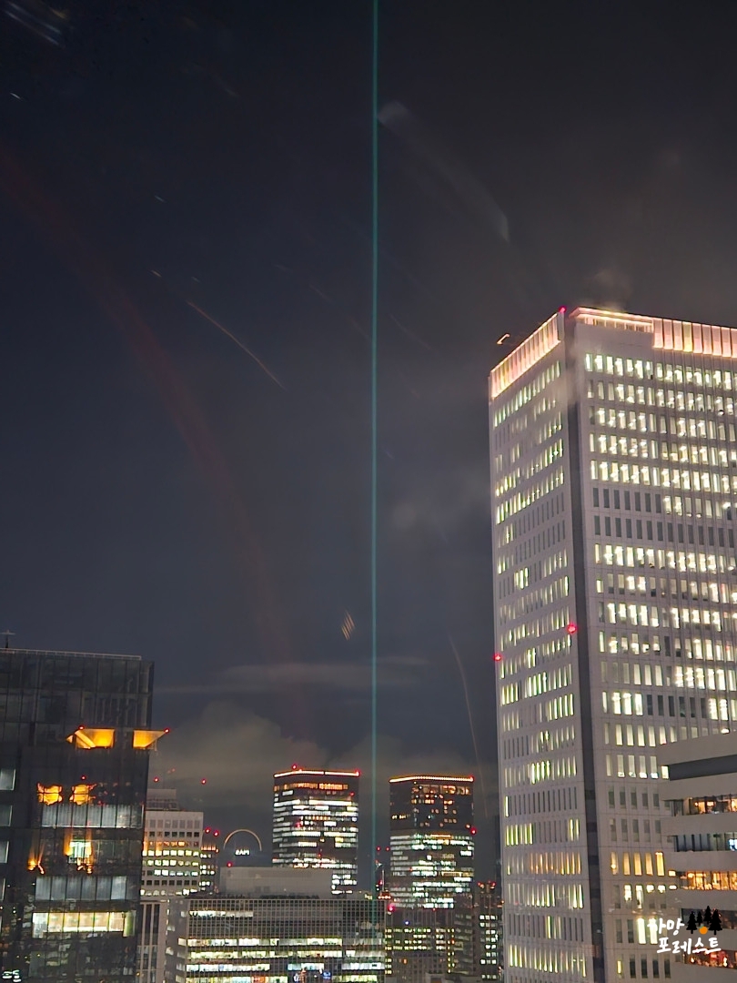 오사카 햅파이브 빨간 관람차 야경