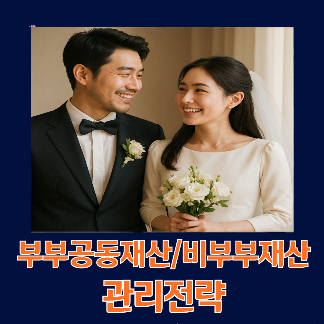 부부공동재산부터 비부부재산까지 관리전략