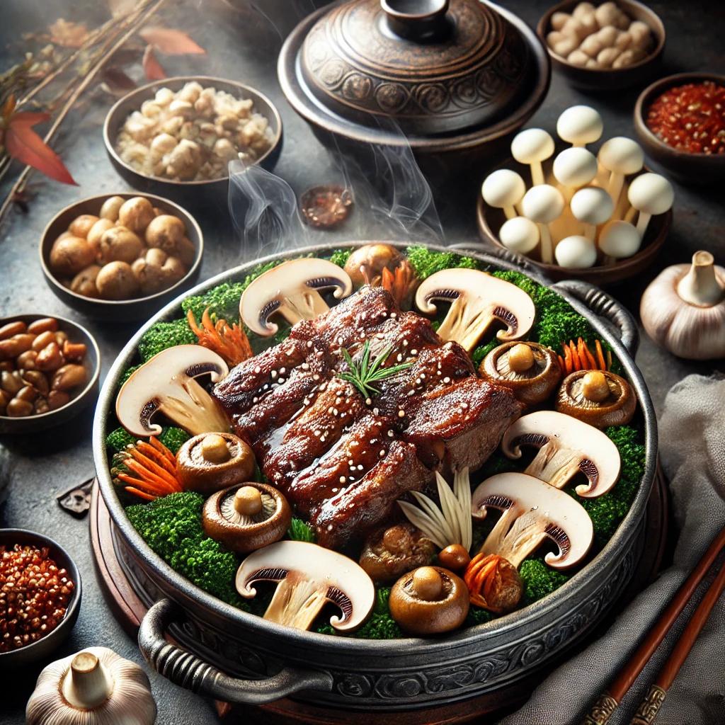 LA갈비 버섯전골 황금레시피 추석명절음식