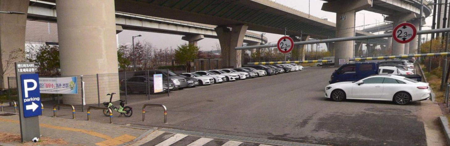 랜드마크시티1호-주차장