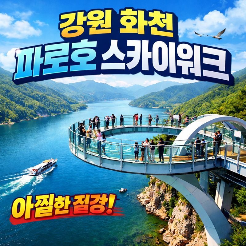 강원 화천 파로호 스카이워크 — 놓치면 후회하는 겨울 감성 여행지