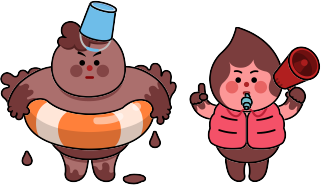 보령머드축제 캐릭터소개