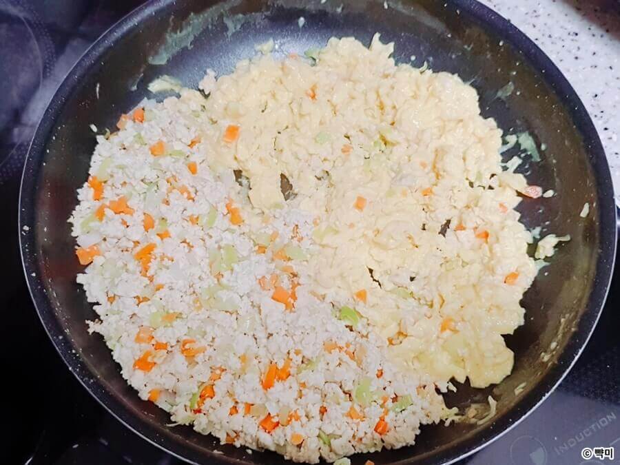 두부-계란-다이어트-요리-두부달걀볶음밥-두부라이스