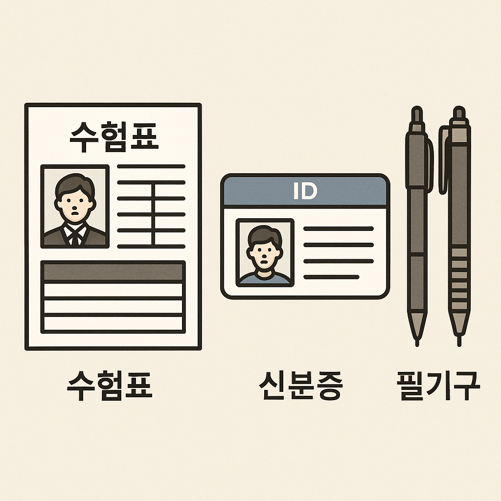 한국사능력검정시험 수험표
