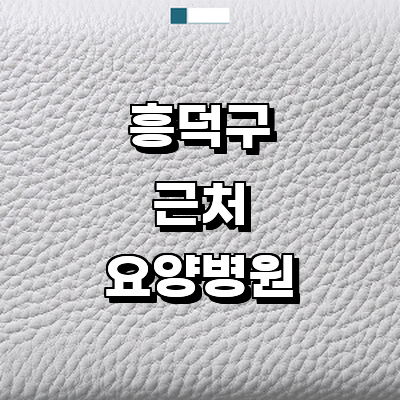 청주 흥덕구 요양병원