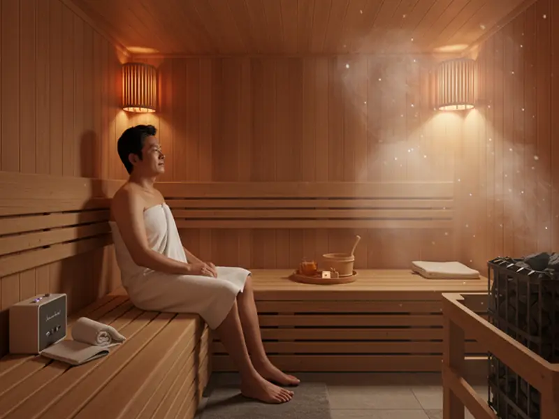 홈 사우나로 나만의 힐링 공간 만들기