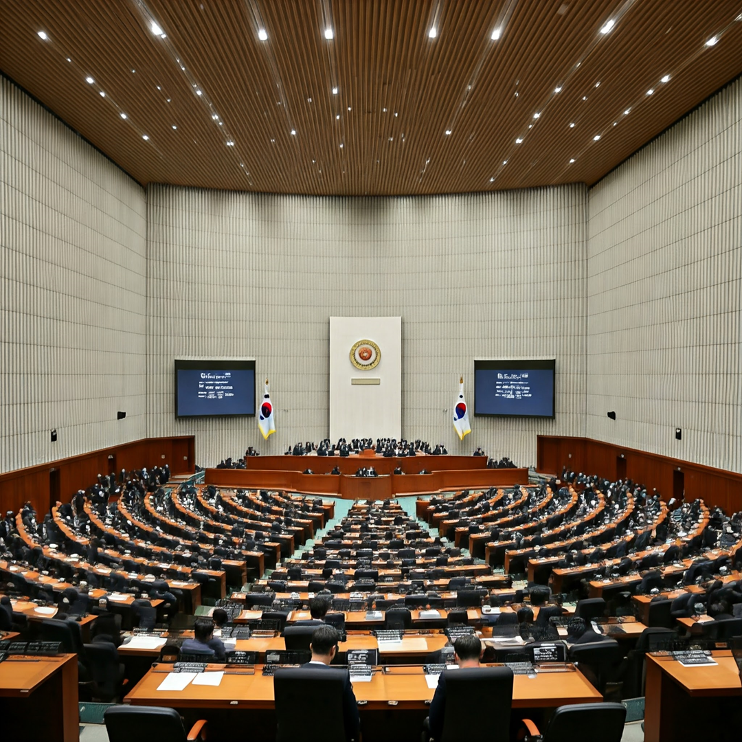 대통령 탄핵안 가결