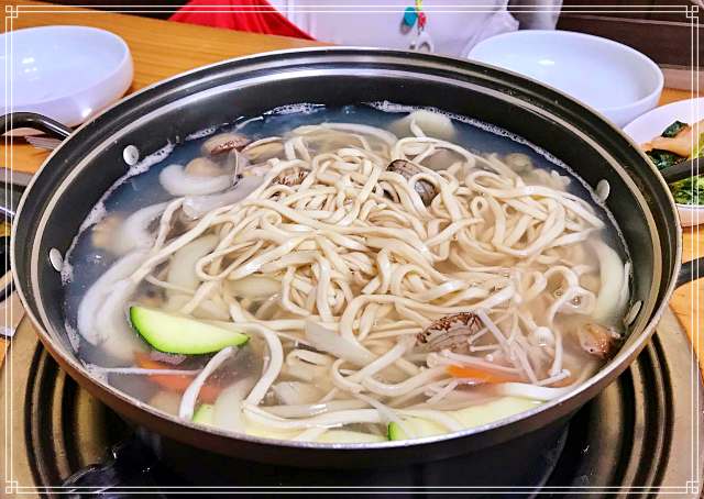 식객 허영만 백반기행 태안 안면도 바지락 칼국수 맛집