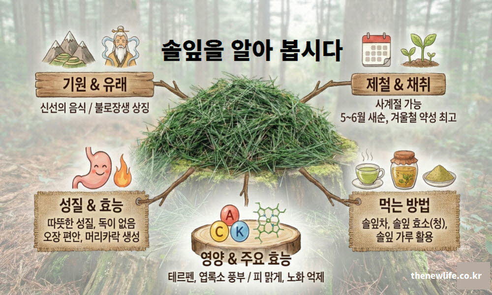 솔잎 효능 동의보감 기록