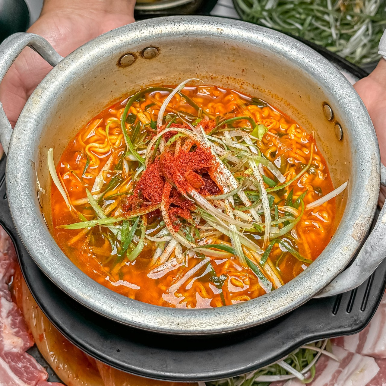 충남 공주 팔팔무쇠삼겹