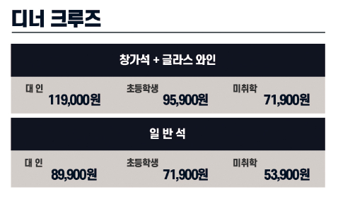 한강-유람선-가격-예약