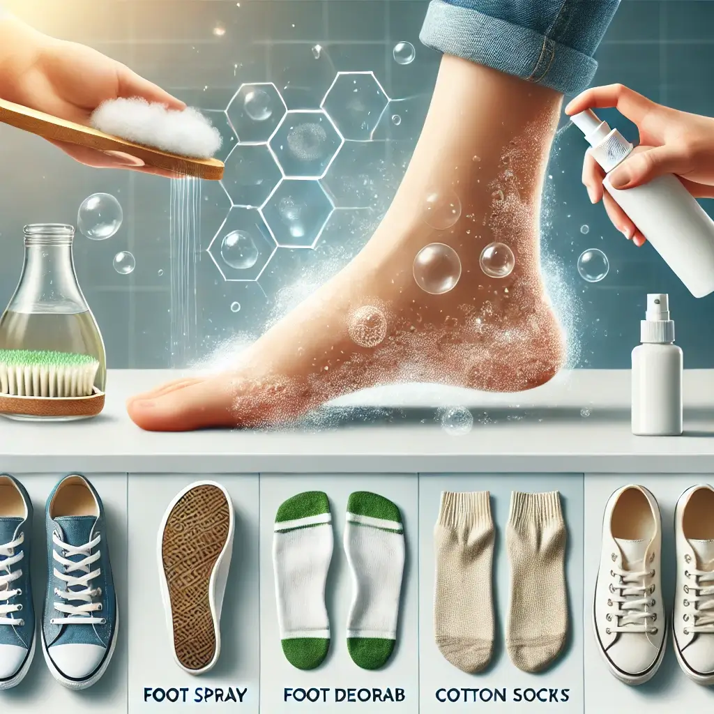 발냄새 제거 방법