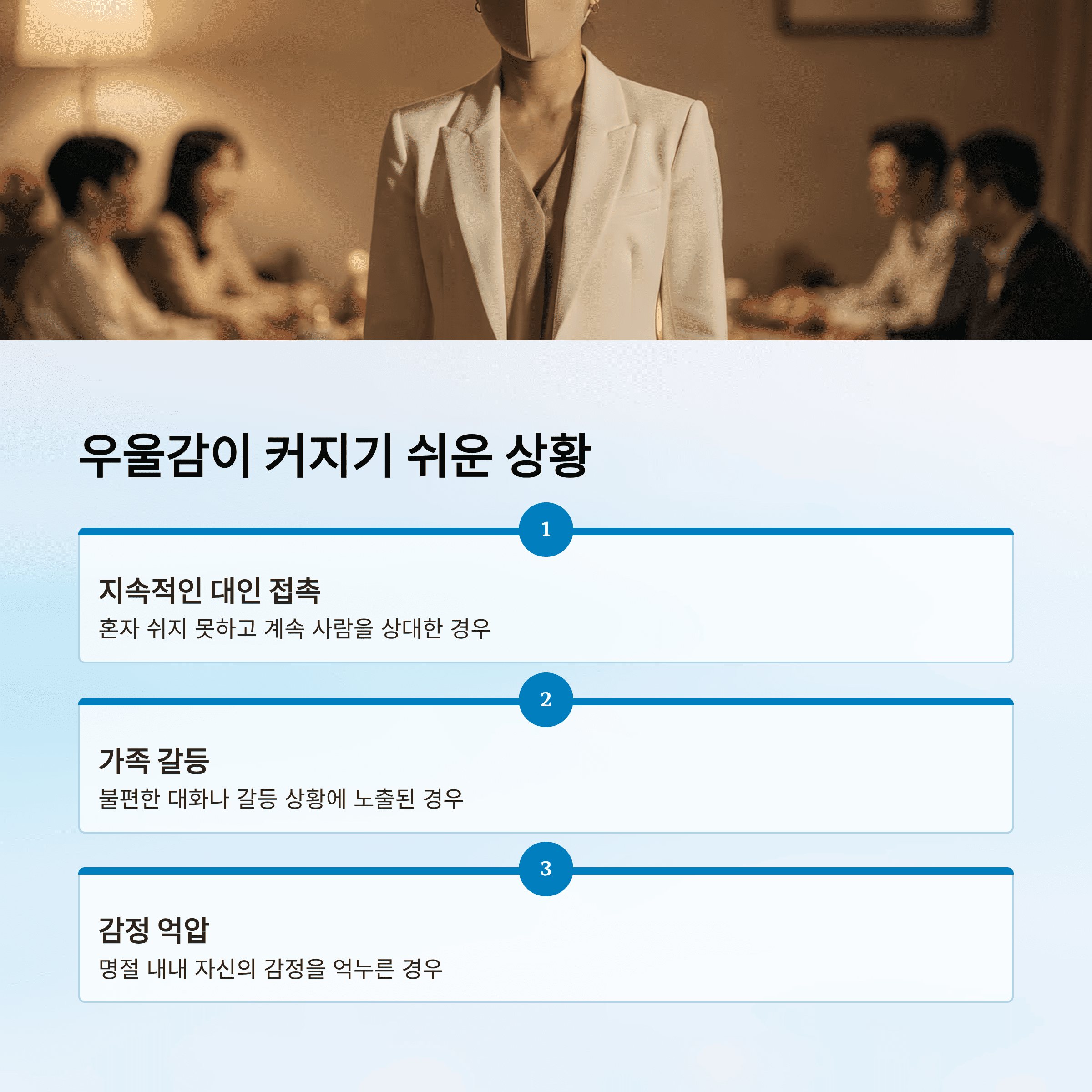 설날 우울증 증상과 원인