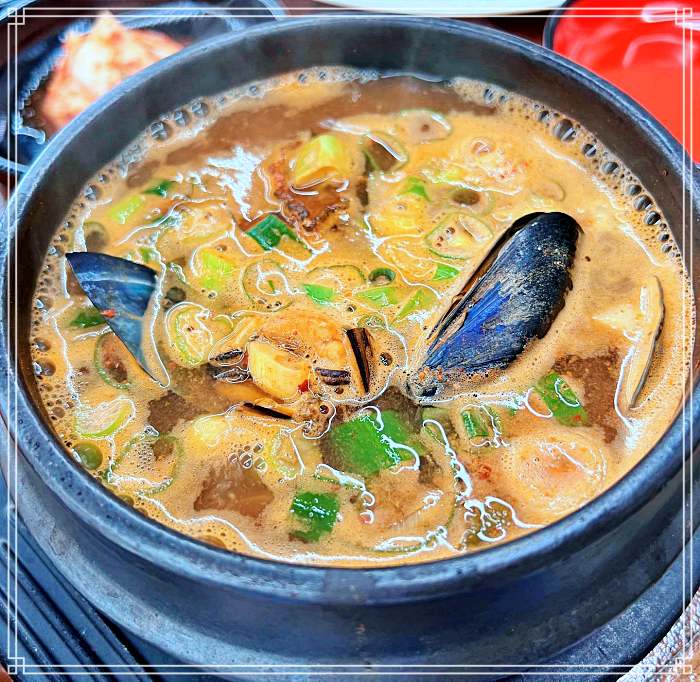 제주, 제주공항 맛집 성게 미역국, 전복물회, 회국수