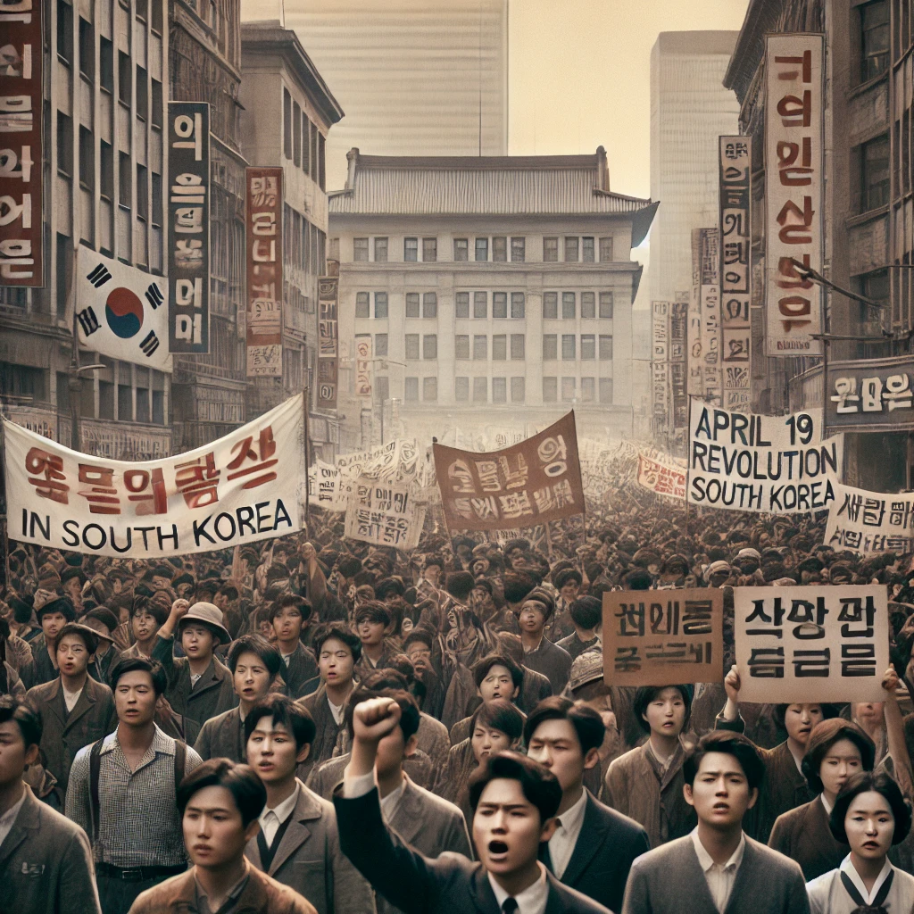 거리에 울려 퍼진 외침&amp;#44; 4.19혁명 이야기 
