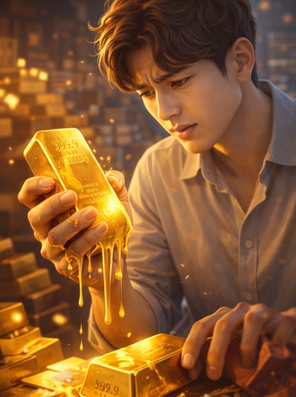 금덩이 꿈해몽 – 응축된 재물과 기회의 상징