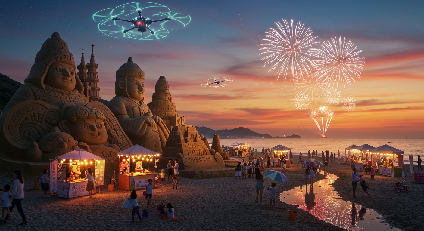 2025 영일대샌드페스티벌 완전정복! 가족여행부터 인생샷 포토존까지