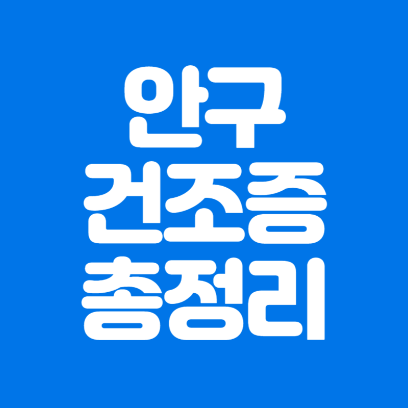 안구 건조증