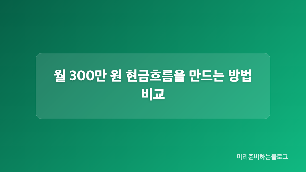 시드머니를 모으는 지출 통제 방법
