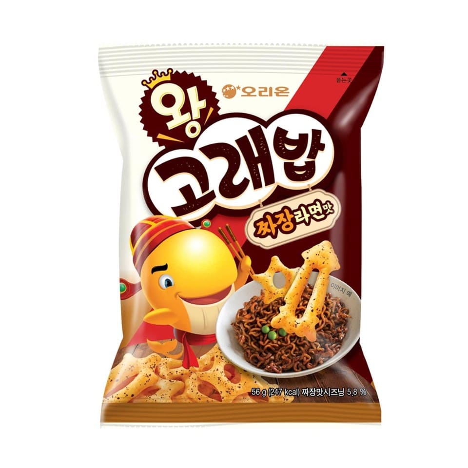 오리온 고래밥_짜장라면 맛