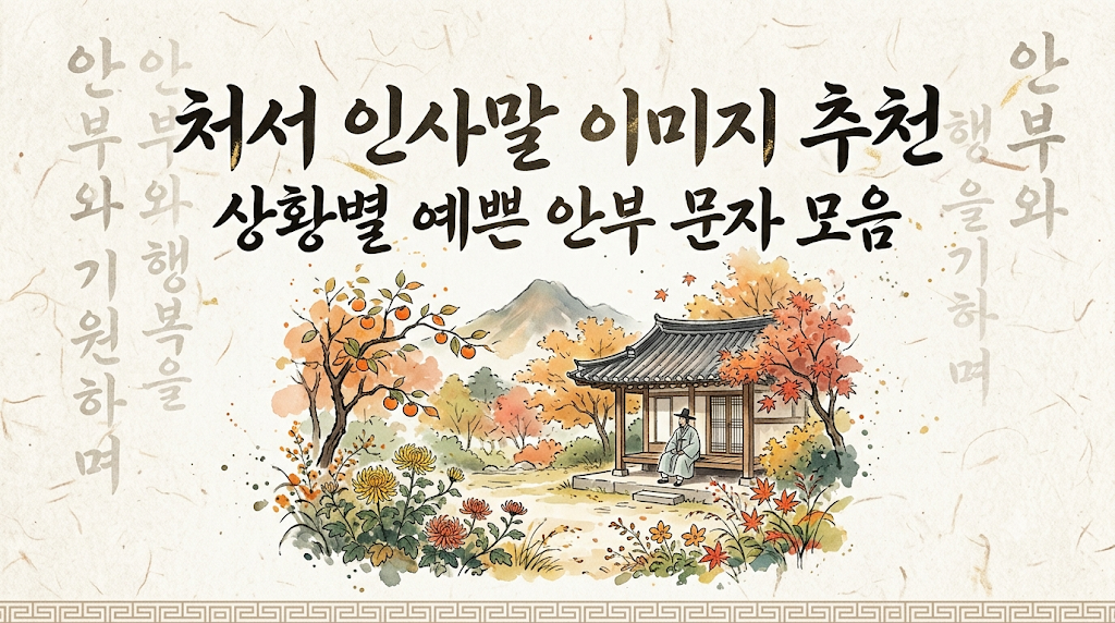 처서-인사말-이미지-추천