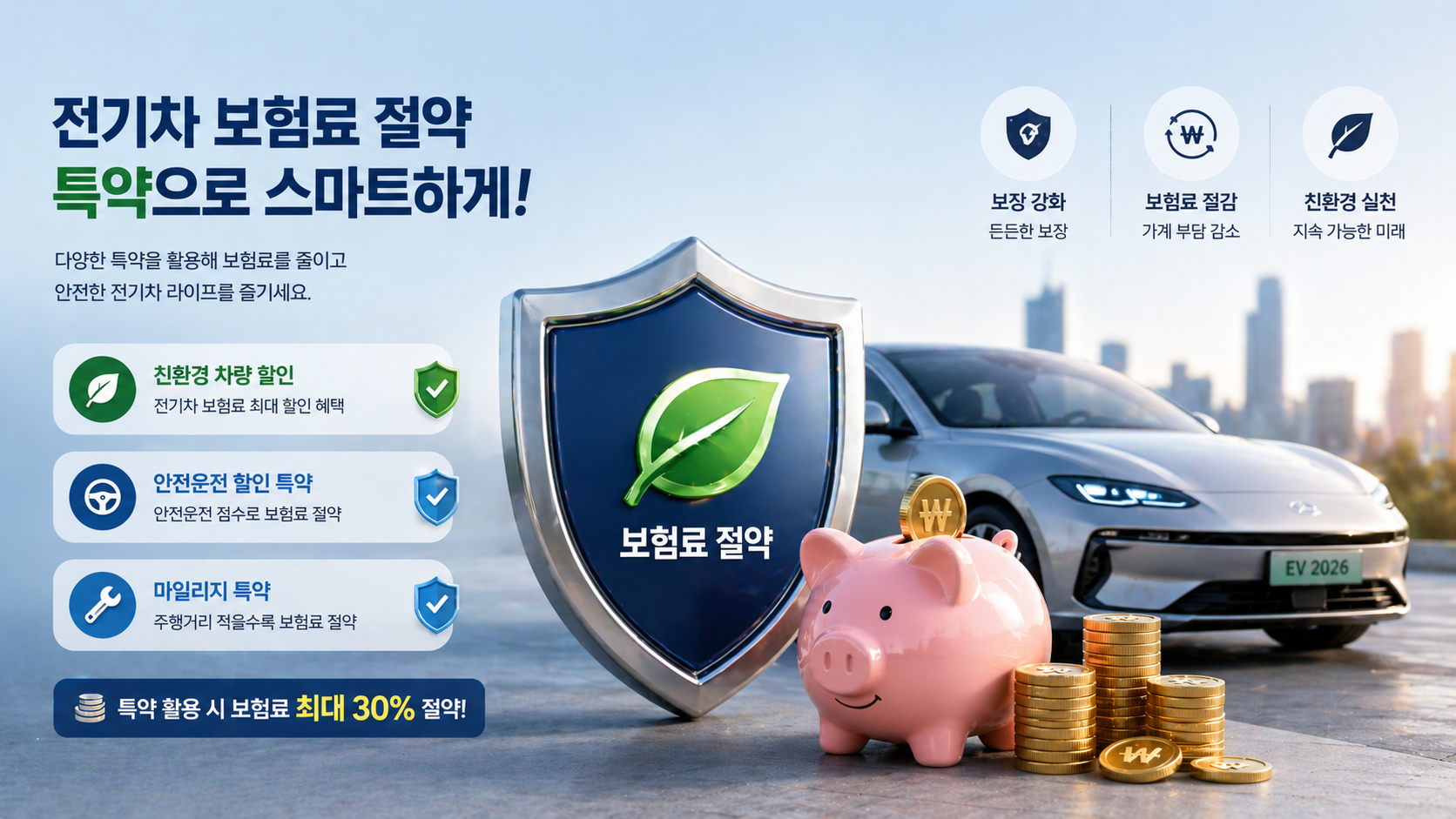 2026 전기차 보조금 받고 보험료까지 아끼는 법