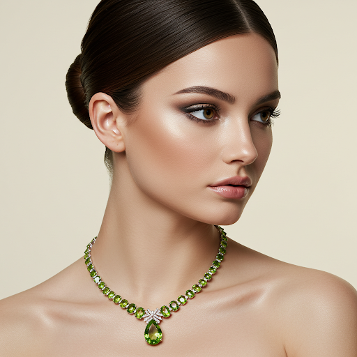 페리도트를 활용한 명품 주얼리 사례