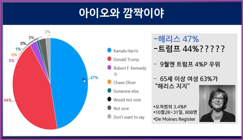 미국 대선 전망 결과 주식
