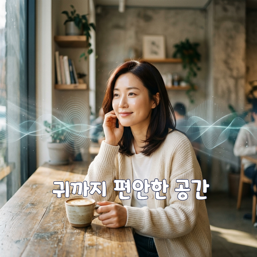 소리에 영향을 받는 공간