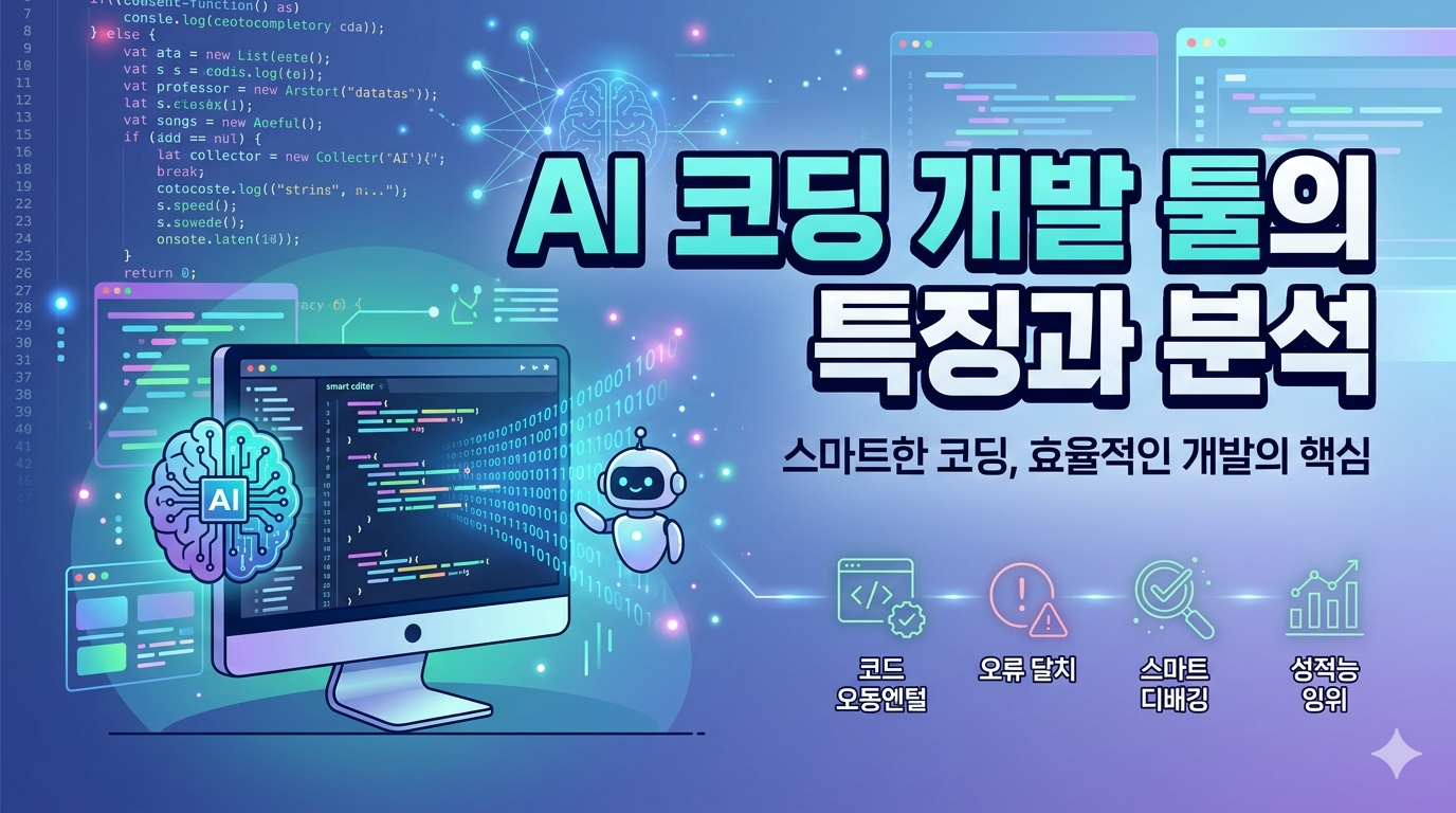 AI 코딩이 가능한 개발 툴의 특징과 분석