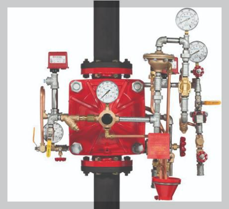 습식 스프링클러설비(Wet Pipe System&amp;#44; Sprinkler System)_알람체크밸브&amp;#44; 유수검지장치&amp;#44; 리타딩챔버&amp;#44;자동경보밸브