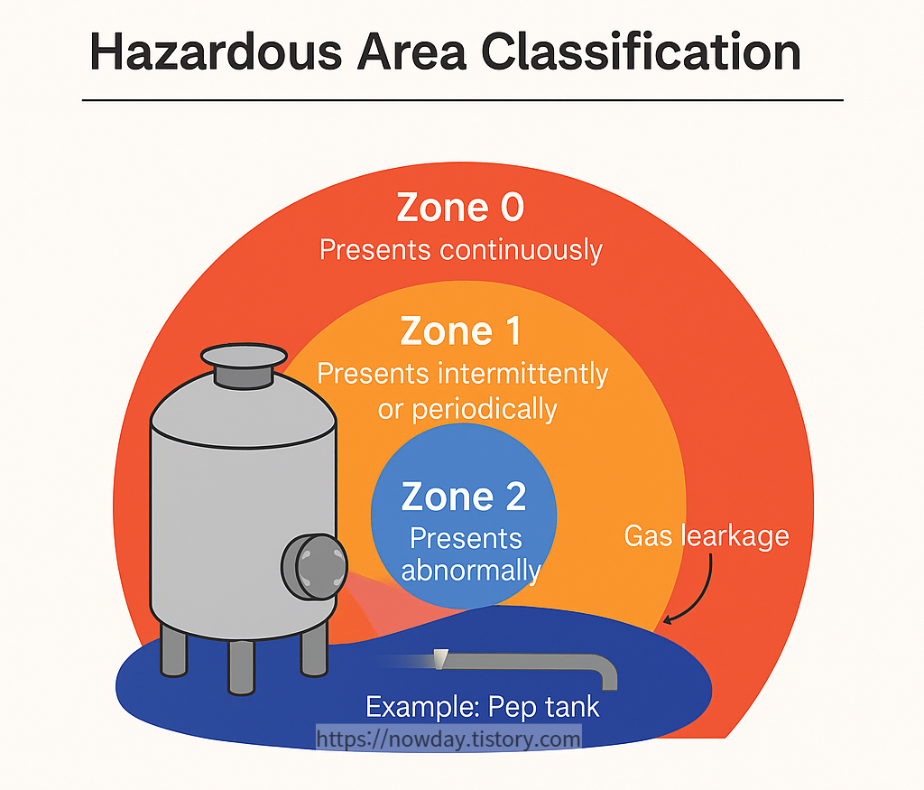 IEC-based hazardous area classification zones