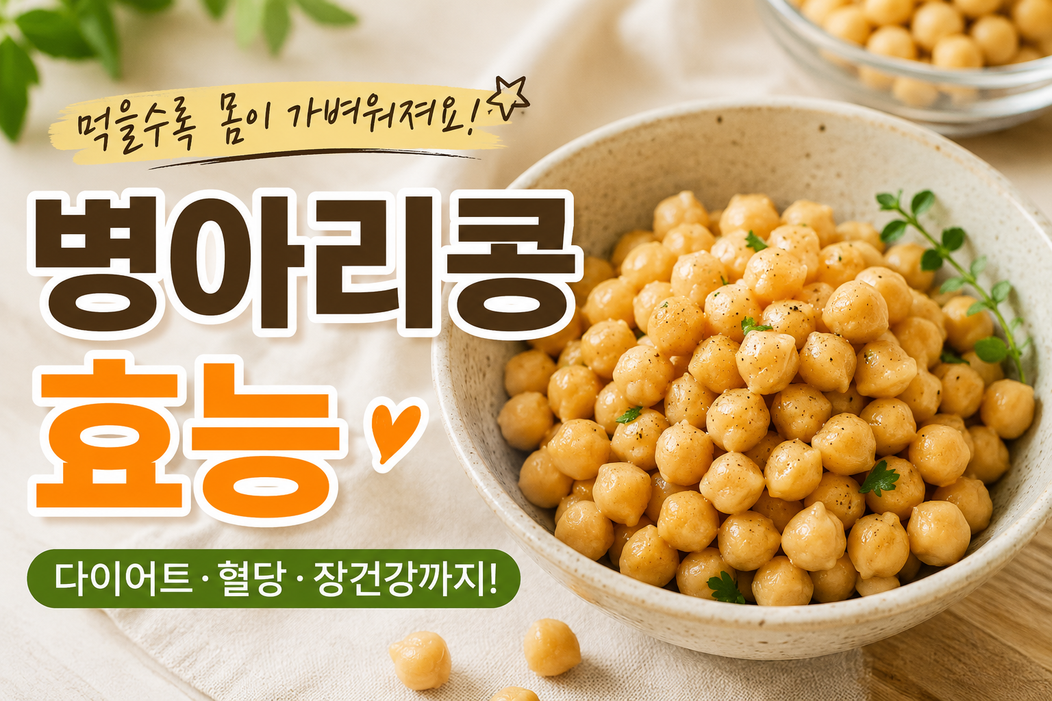 병아리콩 효능