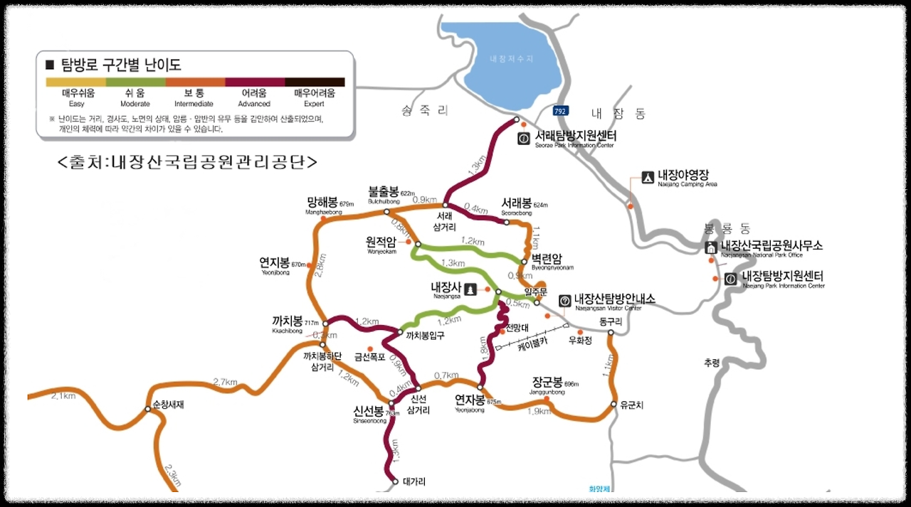 내장산 여행코스 내장산 케이블카