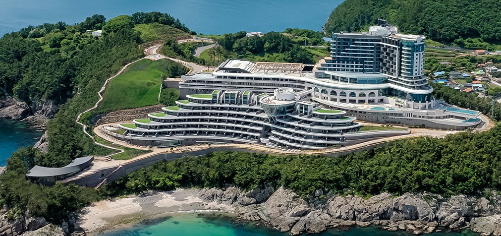 쏠비치 남해 호텔 리조트 모습
