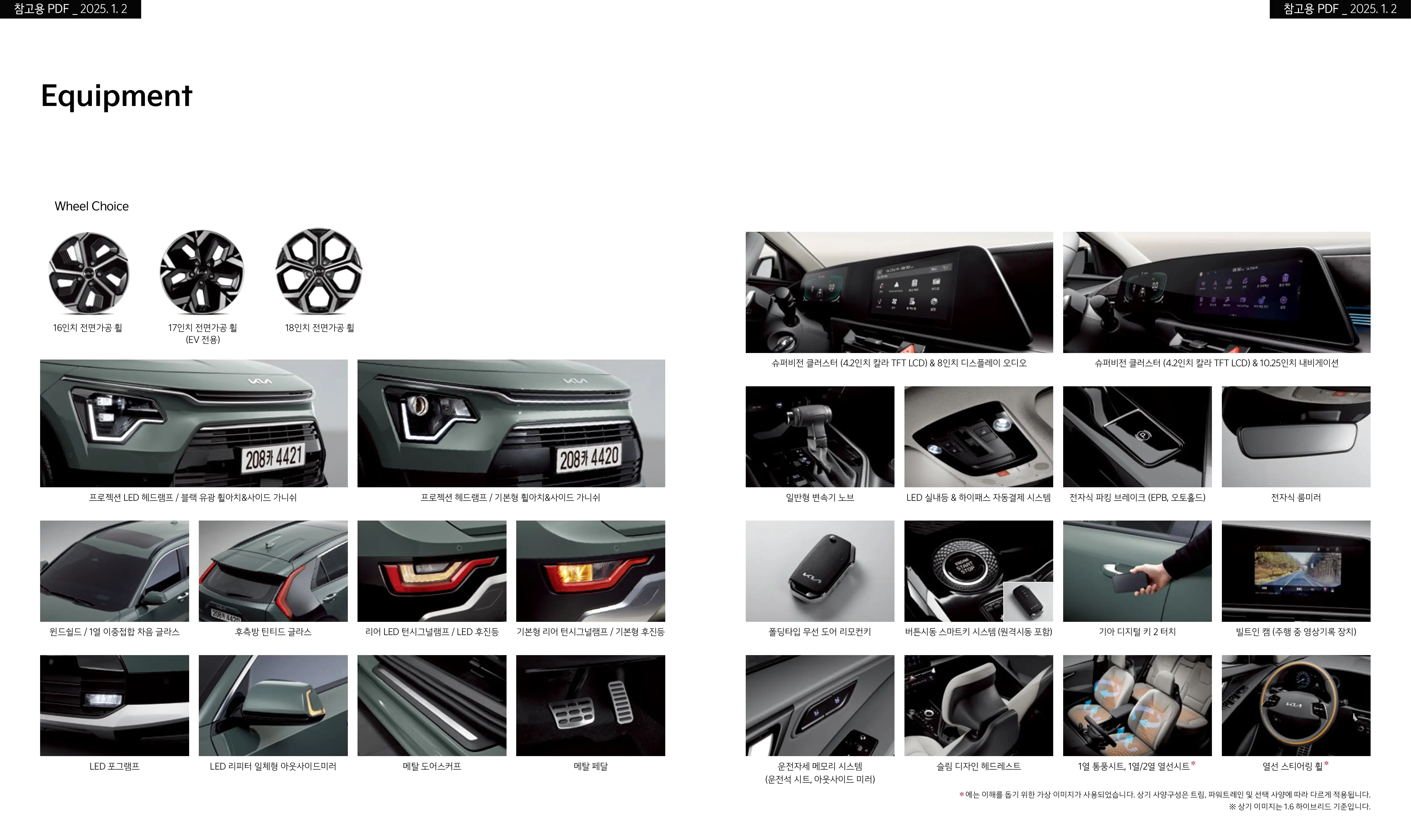 기아 니로 EV 이미지 옵션