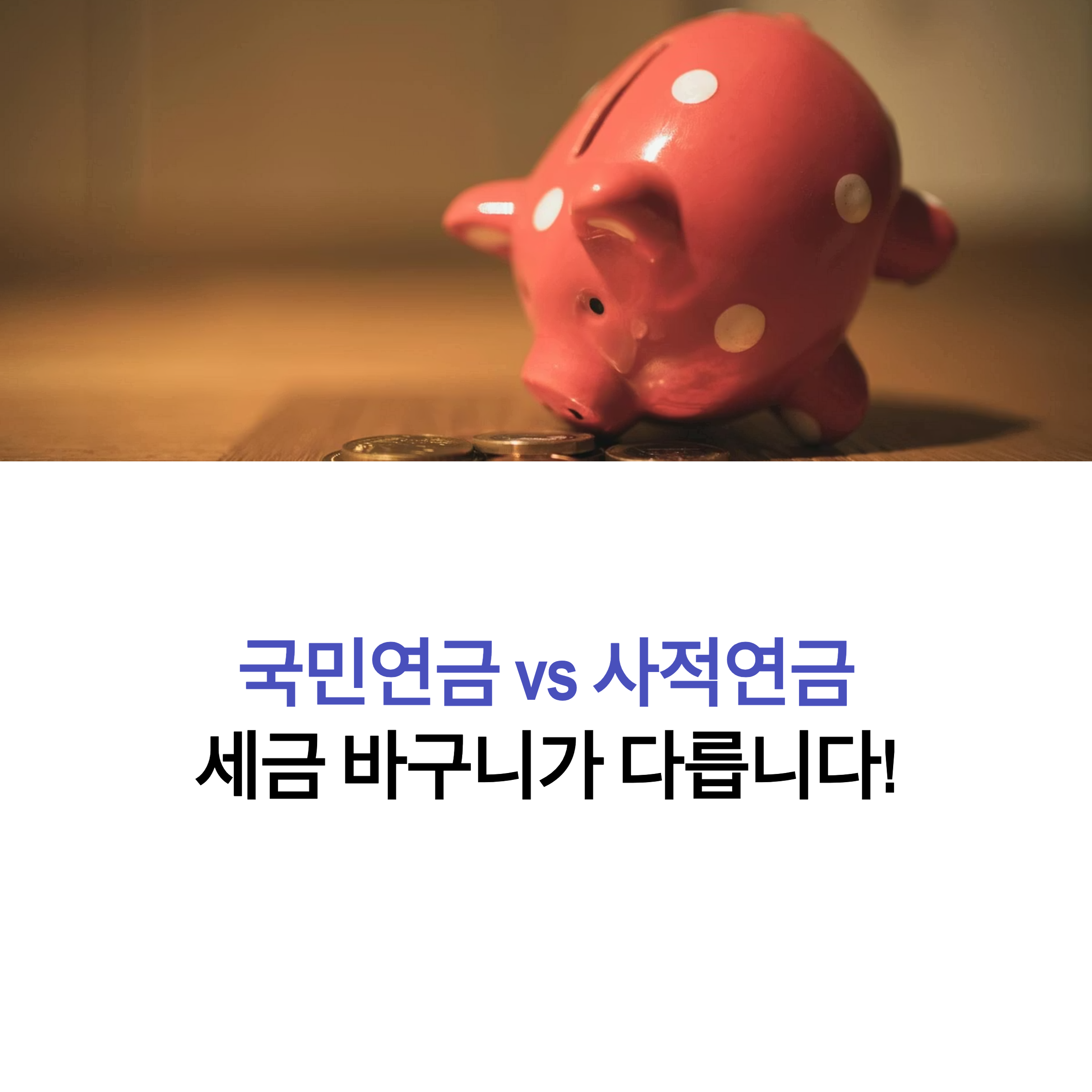 국민연금 vs 사적연금